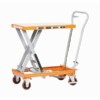 Warrior Premium 500Kg Extra Large Manual Mobile Lift Table
