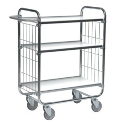 Warrior Flexible Shelf Trolley 945 x 470 x 1120 mm (3 shelves)