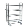 Warrior Flexible Shelf Trolley 1195 x 470 x 1590 mm (4 shelves)