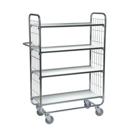 Warrior Flexible Shelf Trolley 1195 x 470 x 1590 mm (4 shelves)