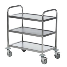 Warrior Stainless Steel Trolley (KM 60351)