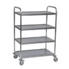 Warrior Stainless Steel Trolley (KM 60356)