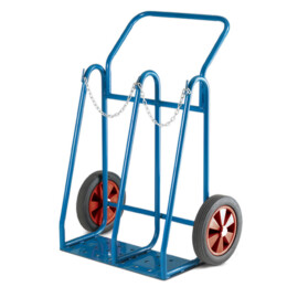 Warrior 200kg Oxygen Propane Cylinder Trolley