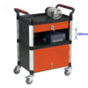 Warrior 3 Shelf Trolley With Drawer & Chest