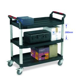 Warrior 3 Shelf Trolley (Large)