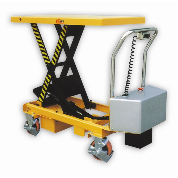 Warrior 300kg Mobile semi electric lift table