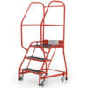 Warrior 4 Tread Premier Commercial Steps (Ribbed Rubber/Anti-Slip)
