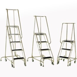 Warrior 5 Tread Stainless Steel Spring Loaded Steps