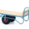 Warrior Single Handle Balance Trolley with Rubber Cushion/Pneumatic Wheels