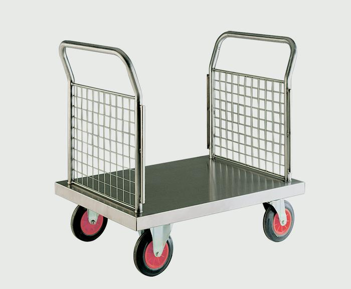 Warrior Stainless Steel Double Ended Platform Truck (B)