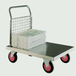 Warrior Stainless Steel Single Ended Platform Truck (A)