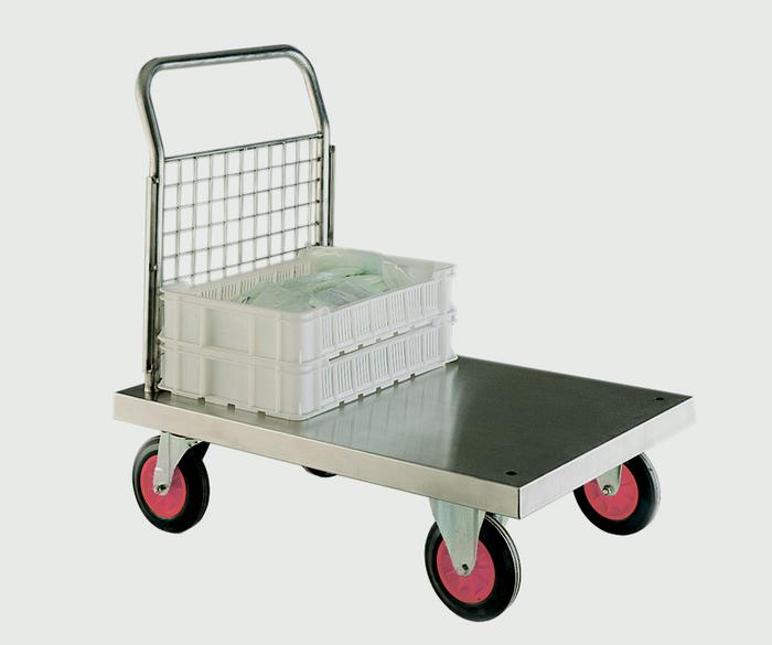 Warrior Stainless Steel Single Ended Platform Truck (A)
