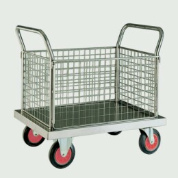 Warrior Stainless Steel Four Sided Platform Truck (A)