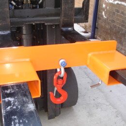  2500kg Adjustable Fork Mounted Hook