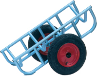 Warrior Heavy Duty Load Truck c/w 400mm Diameter Pneumatic Wheels