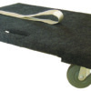 Warrior 300kg Padded Timber Dolly c/w Pulling Strap