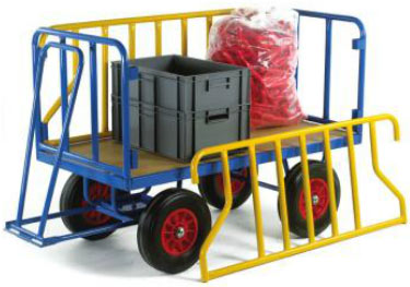 Warrior 750kg Turntable Trailer with Tubular Support