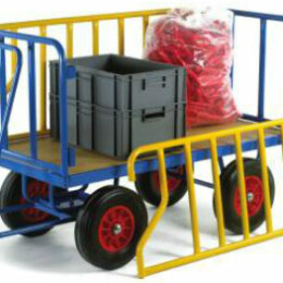 Warrior 500kg Turntable Trailer with Tubular Support