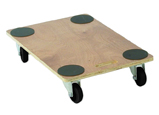 Warrior 240kg (70mm Wheel Diameter) Plywood Dolly