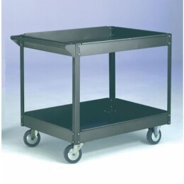 Warrior 250kg Steel 2 Shelf Trolley