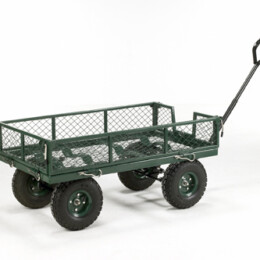 Warrior 250kg Mesh Sided Platform Truck (Garden Trolley)