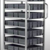 Warrior 8 Tier Euro Container Tray Trolley