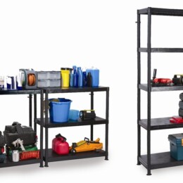 Warrior 5 Tier Dual Shelving 2/3 Shelf Unit