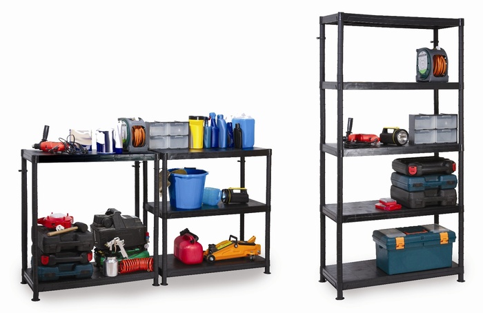 Resin shelving clearance