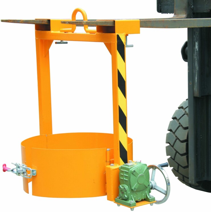 Warrior 350kg Forklift & Crane Mounted Drum Lifter