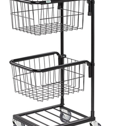 Warrior 35kg Mini Trolley c/w 2 Adjustable Thread Baskets