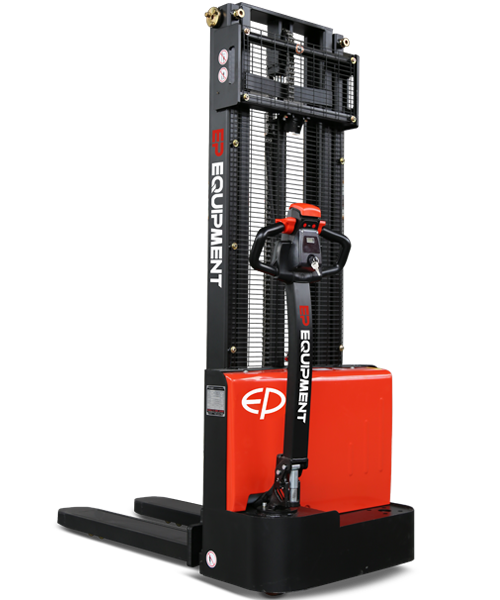 Warrior EP 1200kg Electric Wrapover Stacker with Li-Ion Batteries