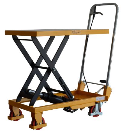 EcoWarrior 150Kg Mobile Lift Table Single Scissor