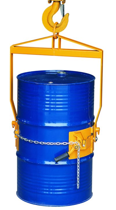 EcoWarrior 350kg Manual Swivel Drum Lifter for cranes