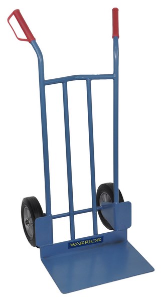 Warrior Eco 250kg Professional Heavy Duty Sack Truck (Soft Solid Tyres) 14.5kg - 160 x 400mm Toe Plate