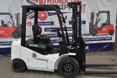 EcoWarrior Counterbalanced Li-ion Yard Forklift Truck 2500Kg - Eco252X2