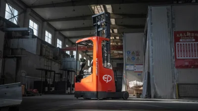 EP Equipment CQD16 PRO 7000mm Triplex Mast - Li-ion Reach Truck 1600kg
