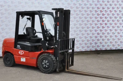 EP Equipment EFL352 Counterbalanced Li-ion Forklift - 3500Kg 4.8m Triplex Container Spec. (Used)