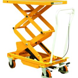 Warrior Premium 300Kg Double Scissors Manual Mobile Lift Table