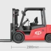 <span class="handling-brand"><span class="handling-brand__text">EP</span></span> Equipment CPD50L1 Lithium Powered Counterbalanced Forklift Truck - 5000kg Capacity - Image 4