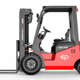 EP EFL252X2 2500kg Eco Electric Forklift c/w Li-Ion Battery