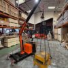 <span class="handling-brand"><span class="handling-brand__text">Warrior</span></span> 900kg Full-Electric Rotating Counterbalanced Workshop Crane with Slewing Jib - Image 9