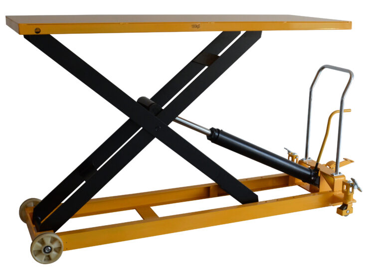 <span class="handling-brand"><span class="handling-brand__text">Warrior</span></span> Eco Extra Large 1000Kg Mobile Lift Table