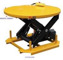 1000kg Electric Lifting/Rotating Lift Table (Closed Platform Top)